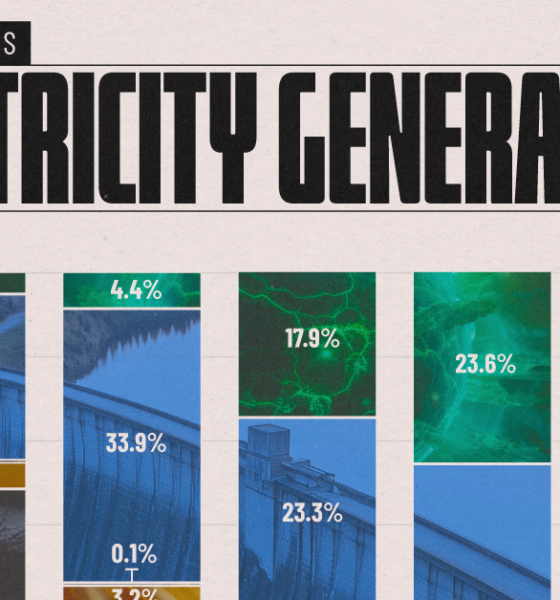 Bar chart showing coal as the main electricity generation source in 2024